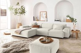 Ecksofa Eastport in Cord snow links