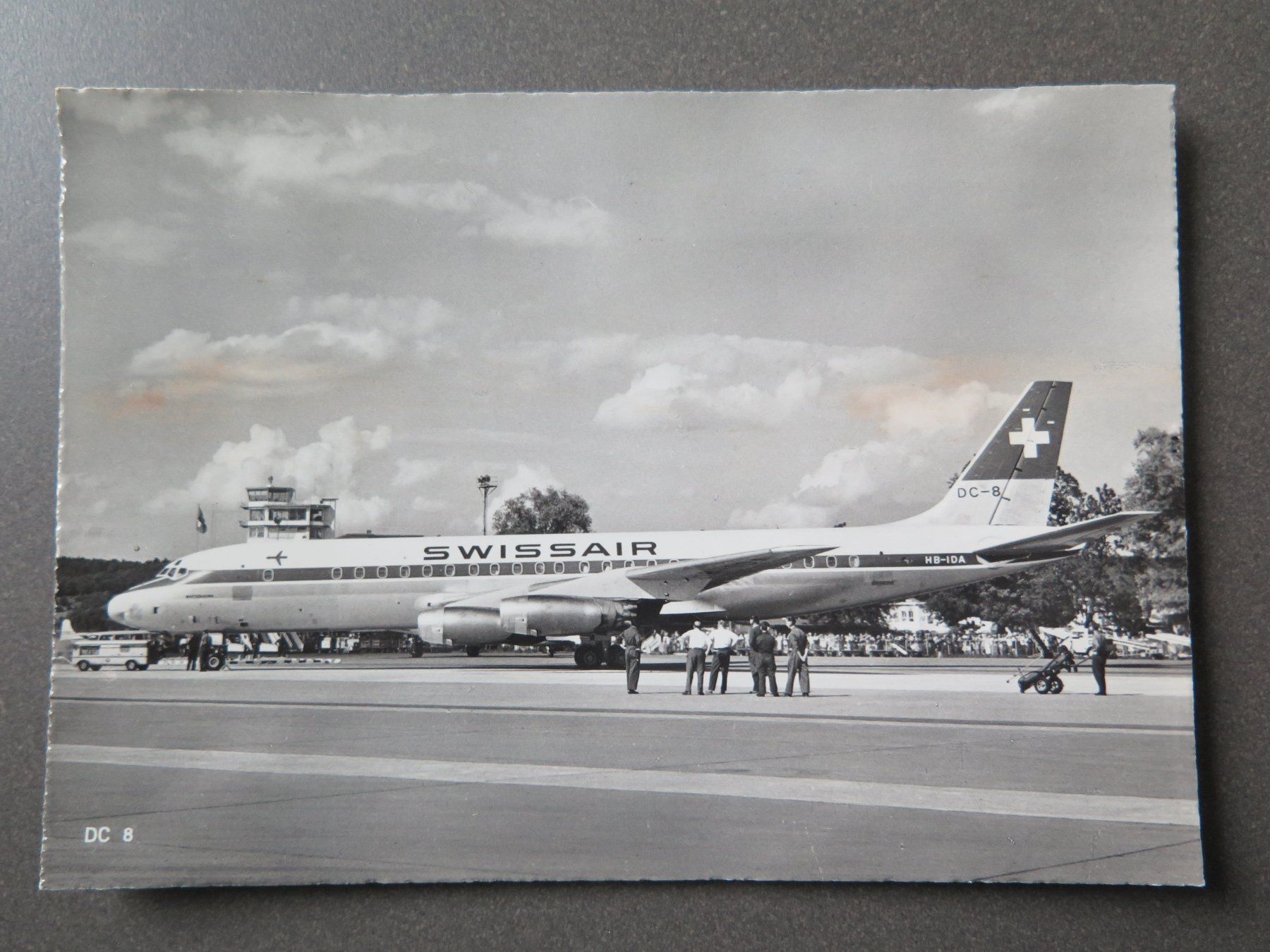 Cartes postales: SWISSAIR - DC 8 – D'occasion à Wittenbach par lipasal