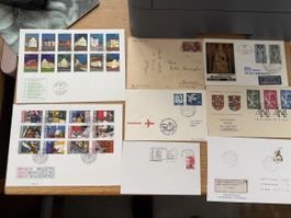 Pösteli Briefe FDC Karten Ausland 