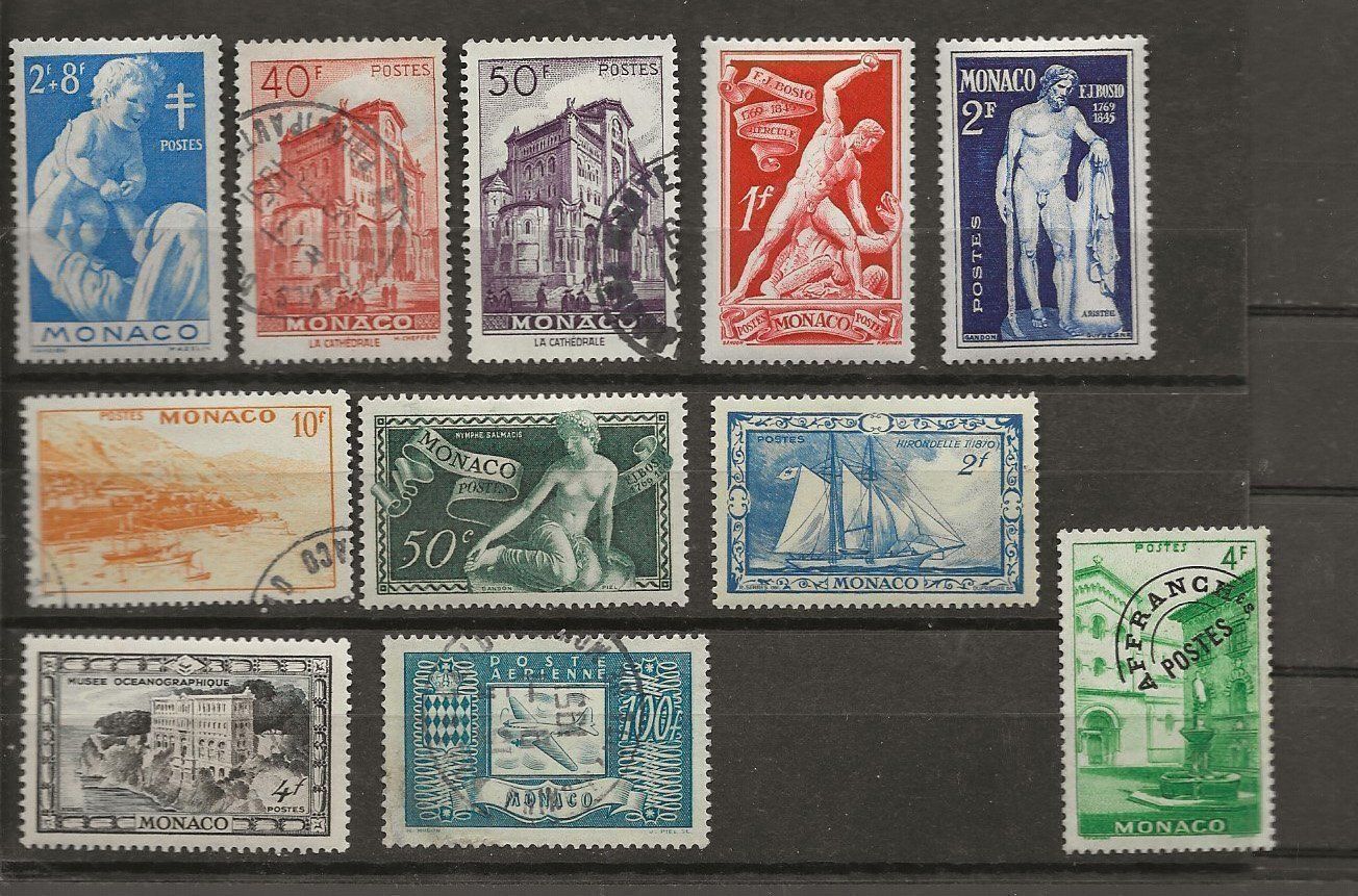 Tutti i francobolli: Monaco Lot 02 1924 ... – Usato da Sion venduto da PierreP01 1