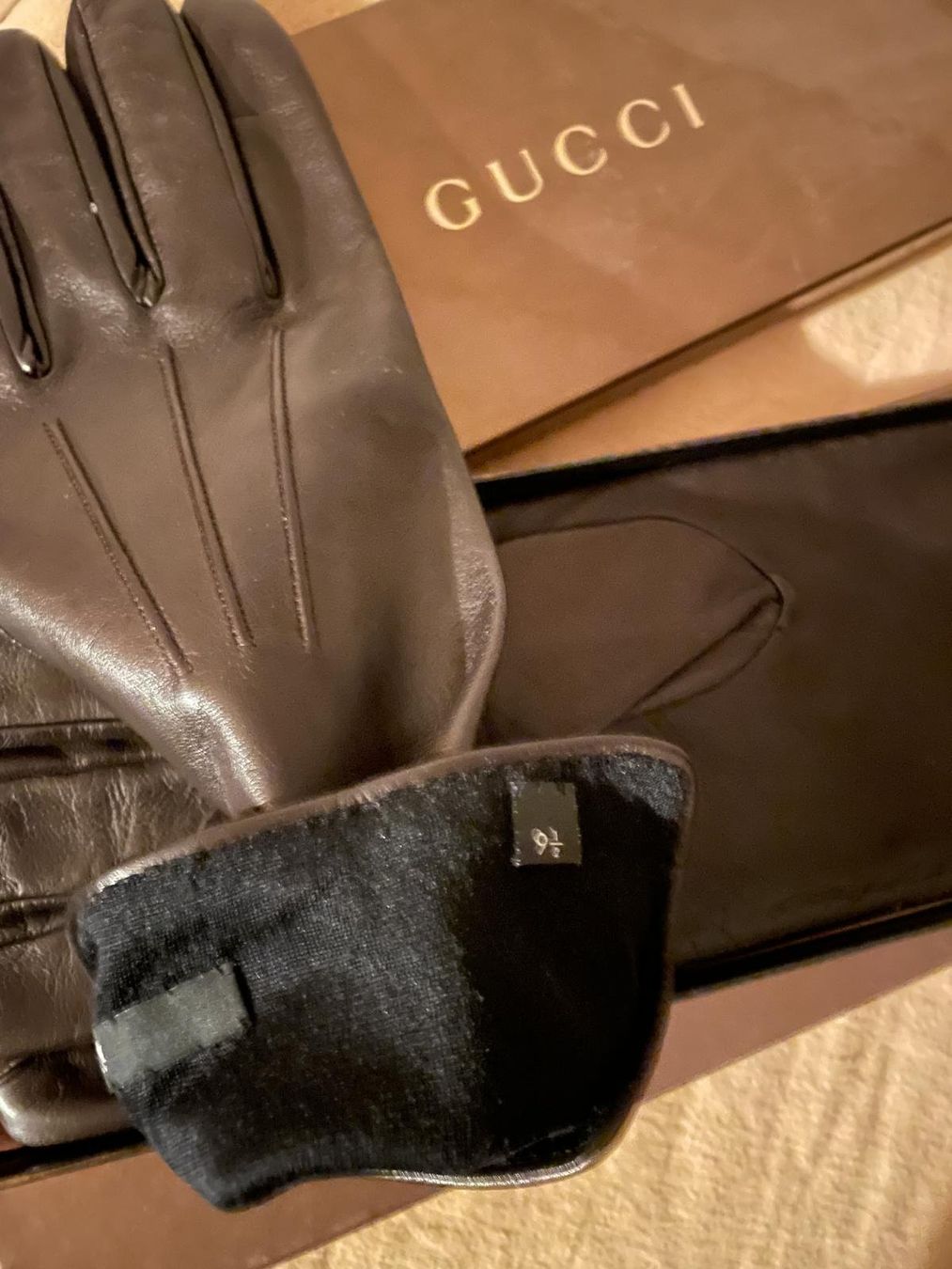 Gucci Altri accessori da uomo: Gucci Herren Handschuhe – Nuovo (secondo la descrizione) da St. Gallen venduto da DiesundDas. 2