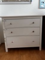 White 3-drawer dresser for kids room, perfect for spring!