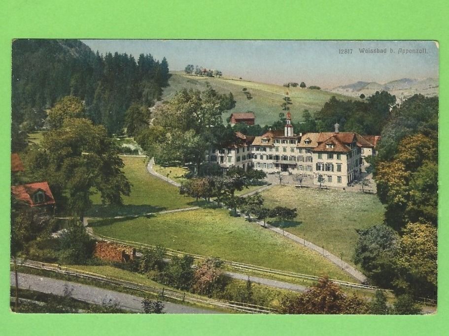 Ansichtskarten: Weissbad b. Appenzell – Gebraucht aus Zürich von t24_de