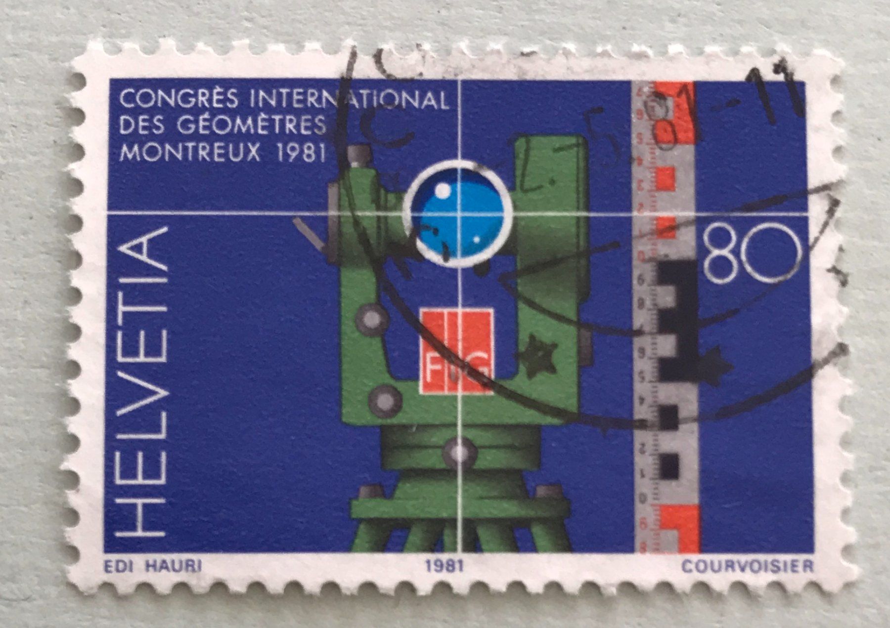 Tutti i francobolli: Nr.652 mit Stempel Engineering Kongress 1981   – Usato da Aarau venduto da Billa007
