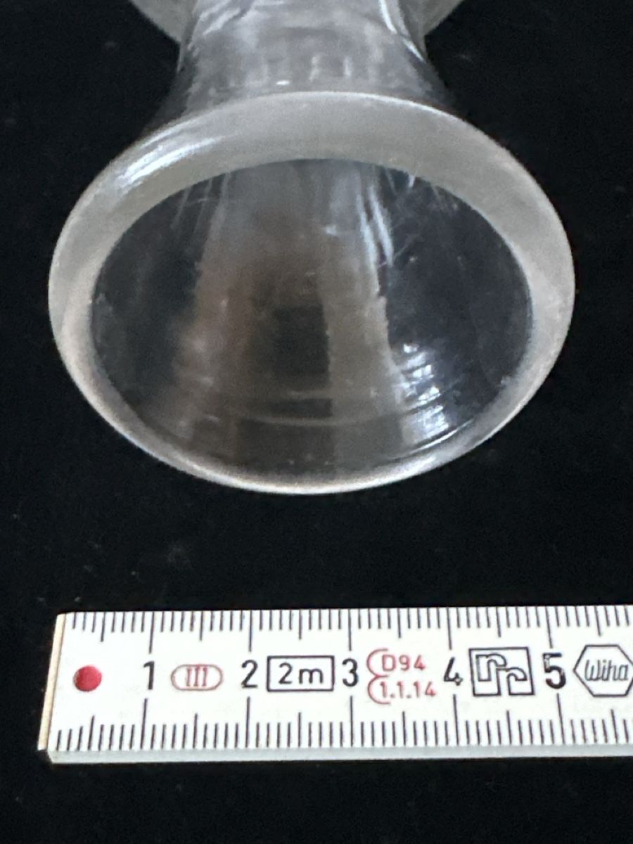 Caraffe: Alte Glas Karaffe Z + I. 3 DL.  rk – Usato da Zürich venduto da Chaeffeler 4