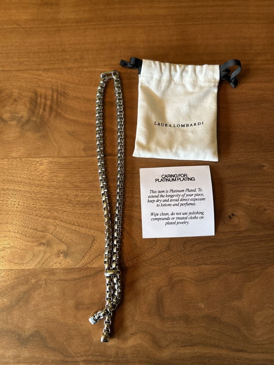 Catenine: Platinierte Halskette – Usato da Münsingen venduto da Beeruth 1