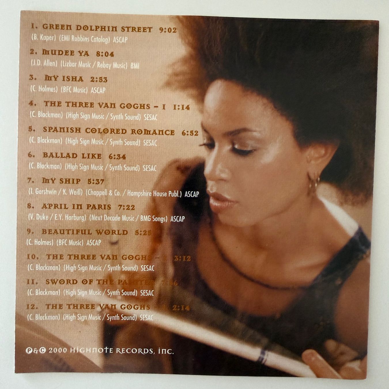 CD: Cindy Blackman - Works On Canvas (CD HighNote) – Usato da Zug venduto da Mirare9 1