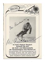 OSSI REICHERT OLYMPIA GOLD 56 SILBER 52