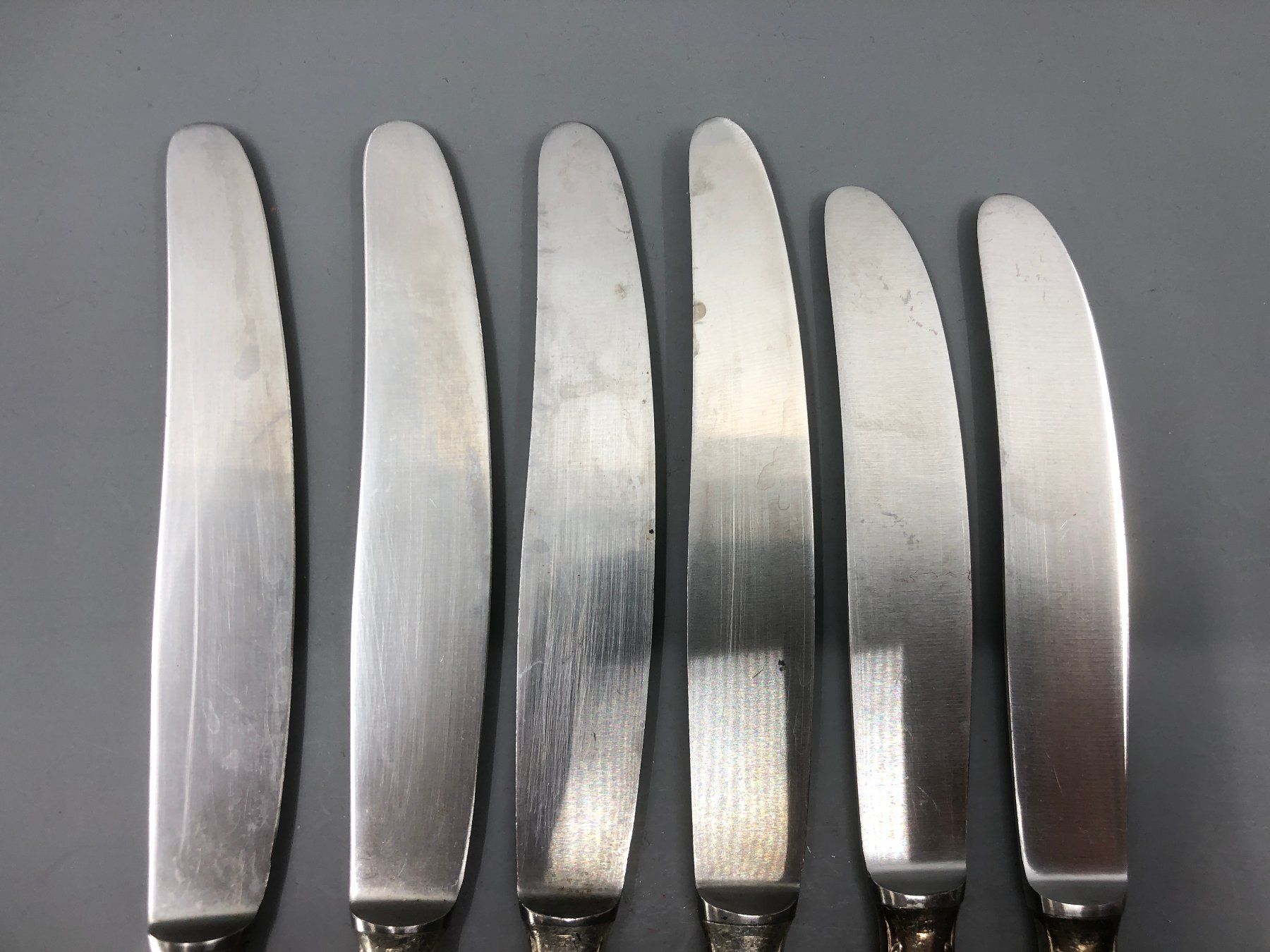 WMF Posate: 6 Tafelmesser versilbert WMF Modell: 2700 – Usato da Basel venduto da Tiabeanie 5