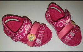 Anna Frozen Crocs Sandalen, Pink, Gr. 21/22, Top Zustand!