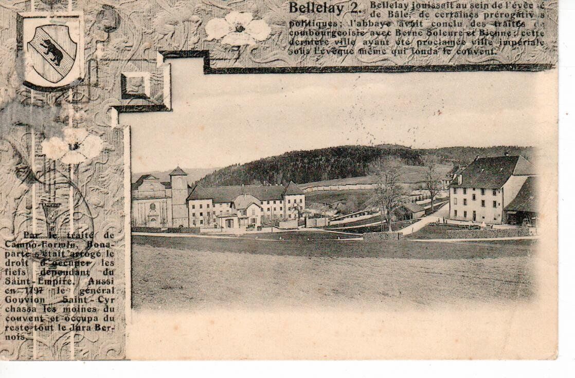 Ansichtskarten: Bellelay 1905 – Gebraucht aus Wolhusen von Curver9