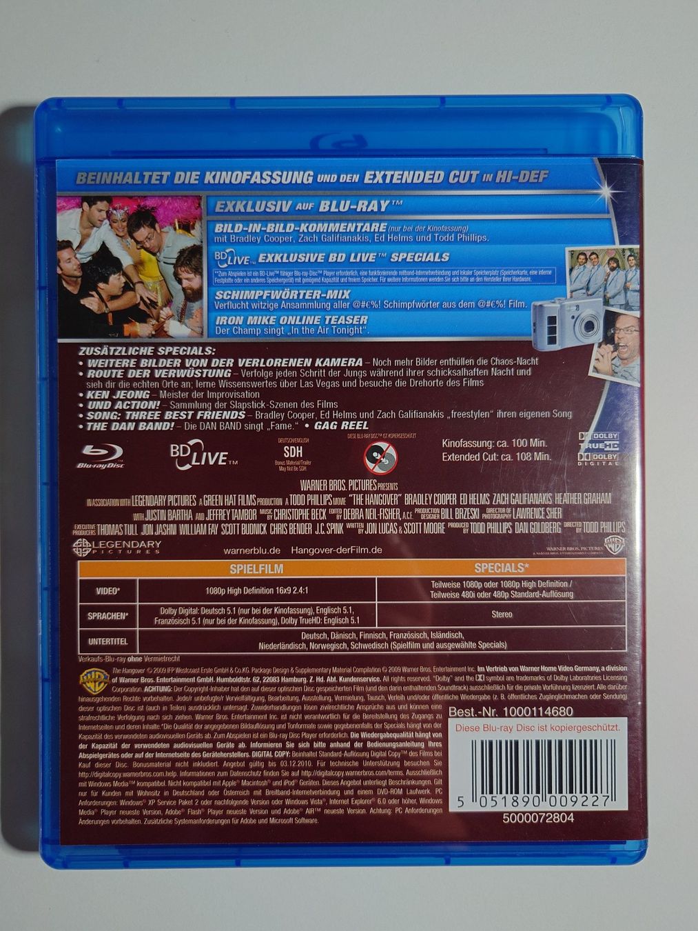 Tutti i DVDs: Hangover Extended Cut Blu-Ray – Usato da Kaiseraugst venduto da flo_ydd2 1