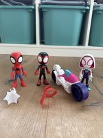 Spidey Hasbro Figuren Ghost, Spidey, Spin (Miles Morales)