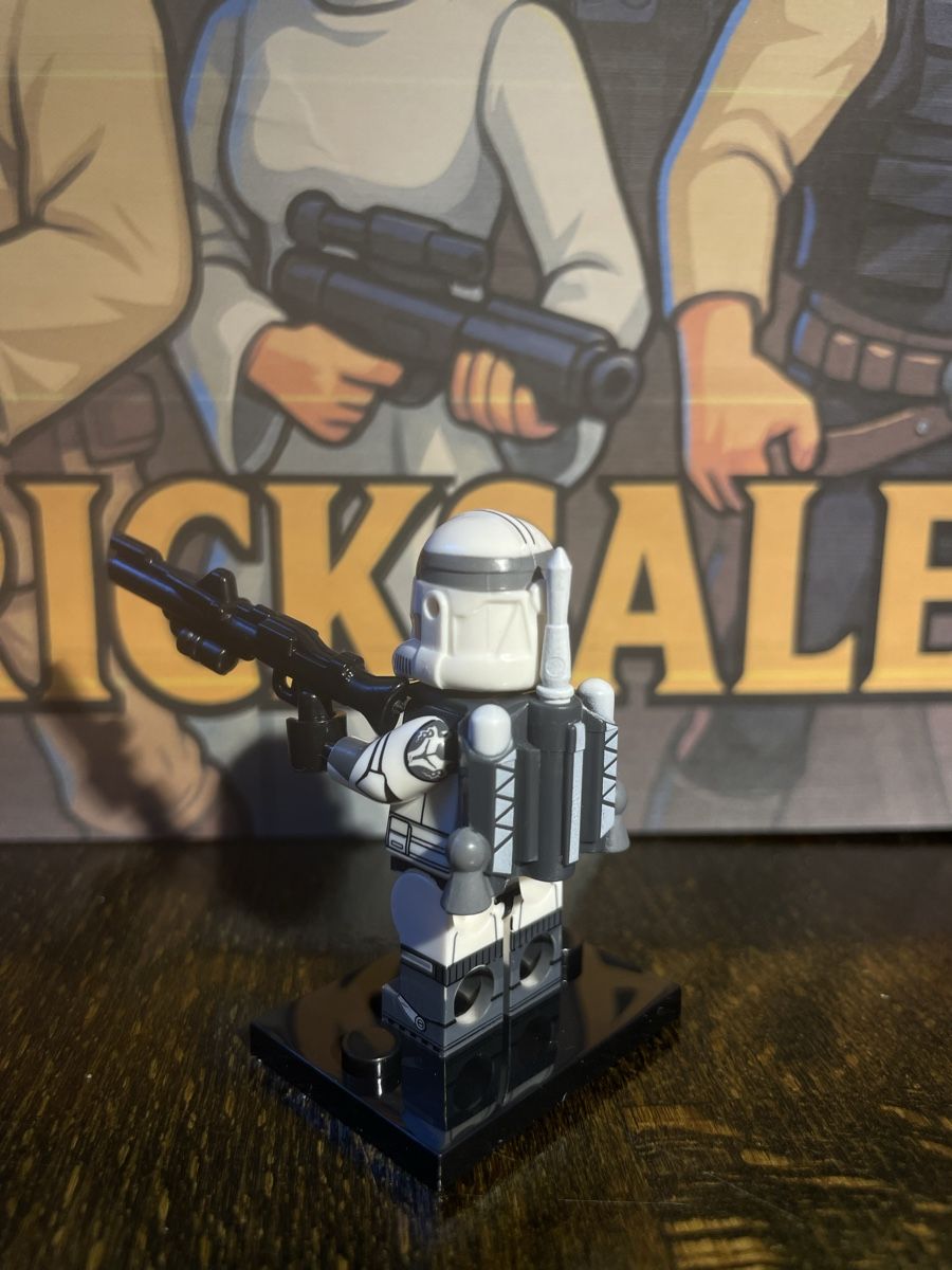 Star Wars Statuette: Star Wars Wolfpack Clone Trooper Boost Figur Lego-Komp. – Nuovo (secondo la descrizione) da Zufikon venduto da BrickSales 1