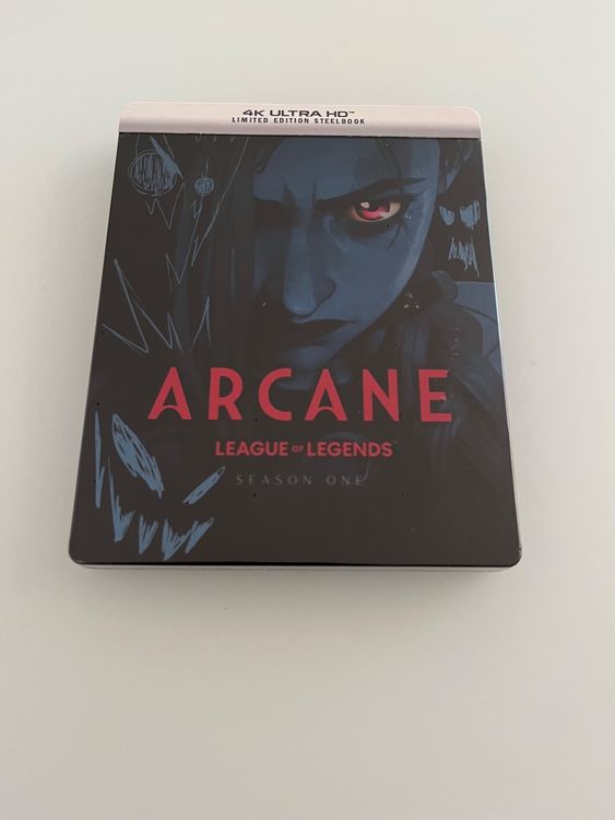 Arcane - Season 1 (3 4K Ultra HD + Bonus Disc - Steelbook) (Neu und ...