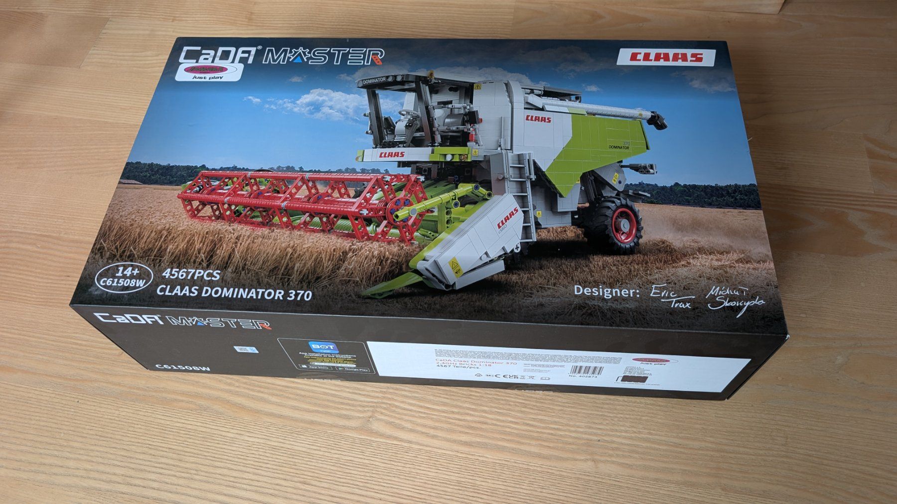 Technics Baukästen: CADA Claas Dominator 370 – Gebraucht aus Knonau von fishermans_friend 1