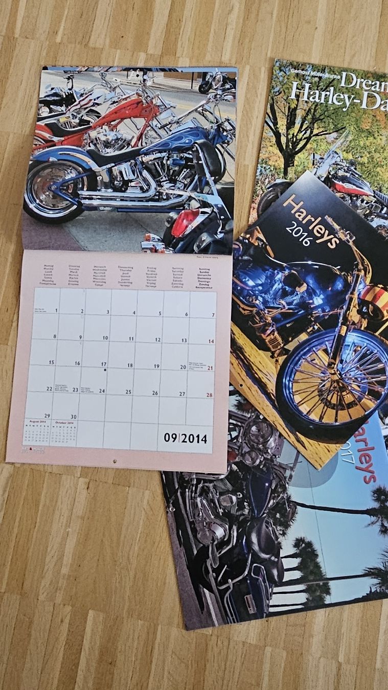Calendari: Harley Davidson 7 Kalender! – Usato da herisau venduto da Florusa 3