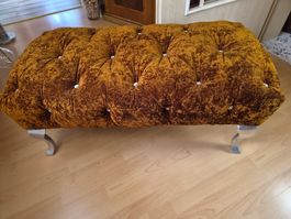 Bretz Hocker mit Swarovskisteinen