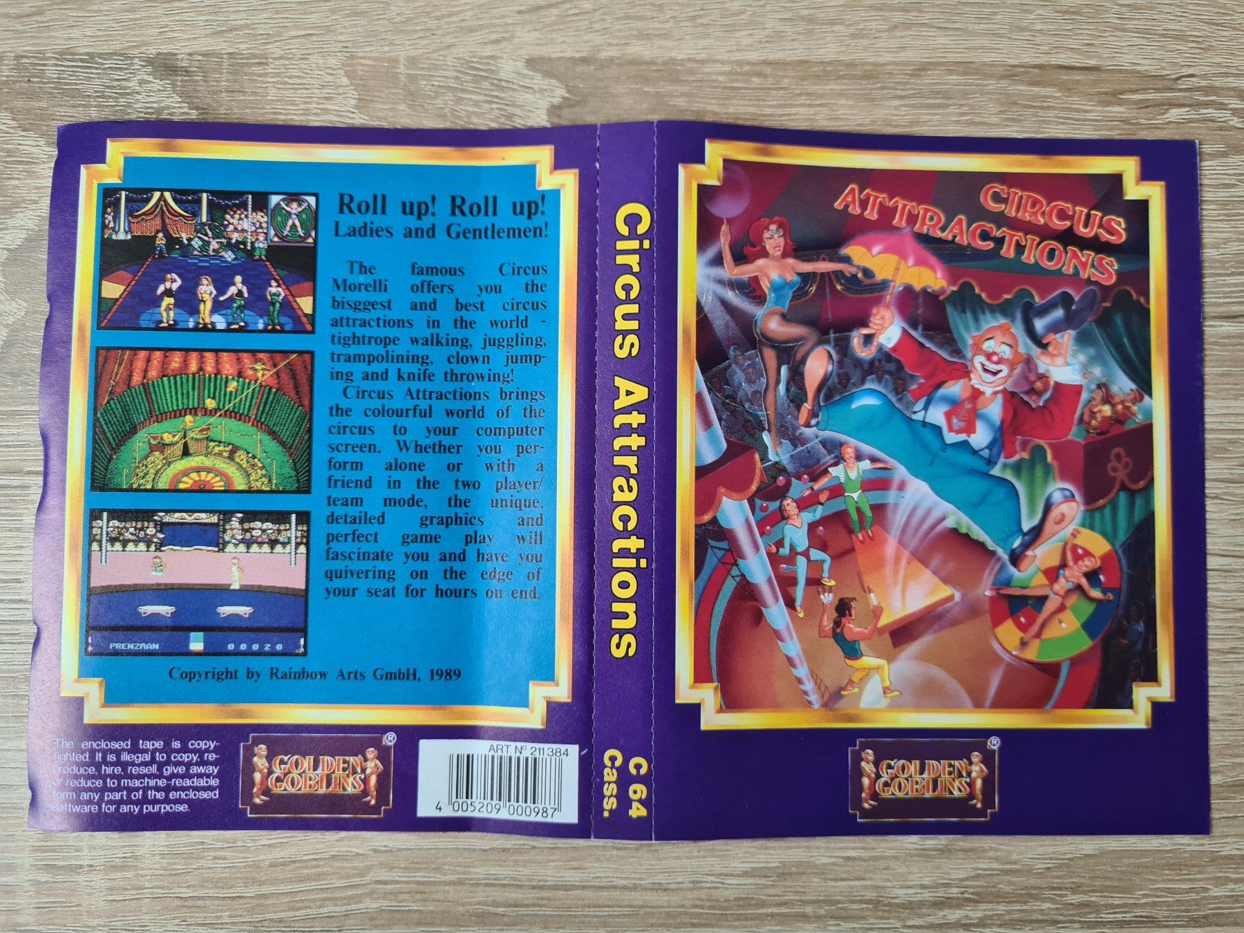 Giochi: Circus Attractions (Rare) - Commodore 64 - C64 – Usato da Carouge GE venduto da Franllo 3