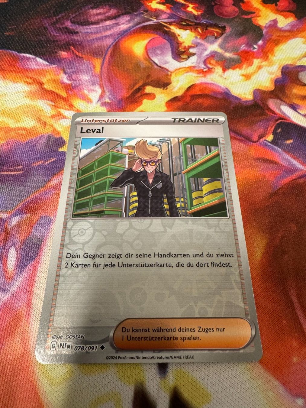 Pokémon Carte collezionabili: Leval (PAF 078) / Reverse Holo / Paldeas Schicksale – Nuovo (secondo la descrizione) da Bülach venduto da CherryBlu