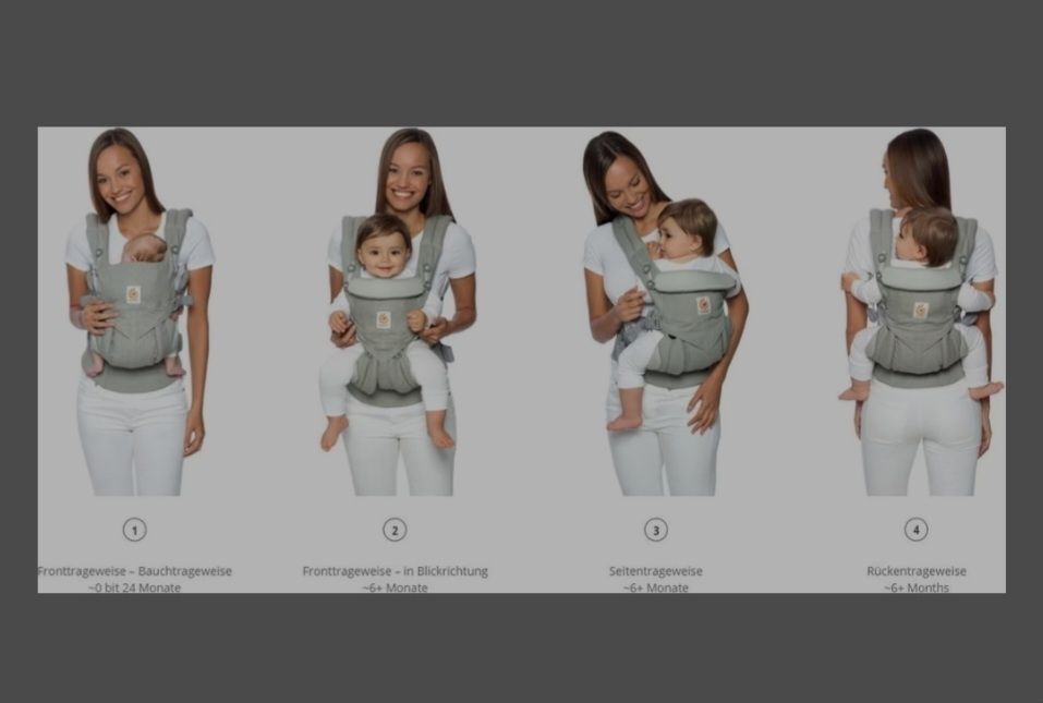 Ergobaby Marsupi portabebè: marsupio Ergobaby 3-20 kg – Usato da Giubiasco venduto da A.B00 5