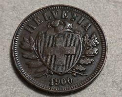2 Rappen 1900