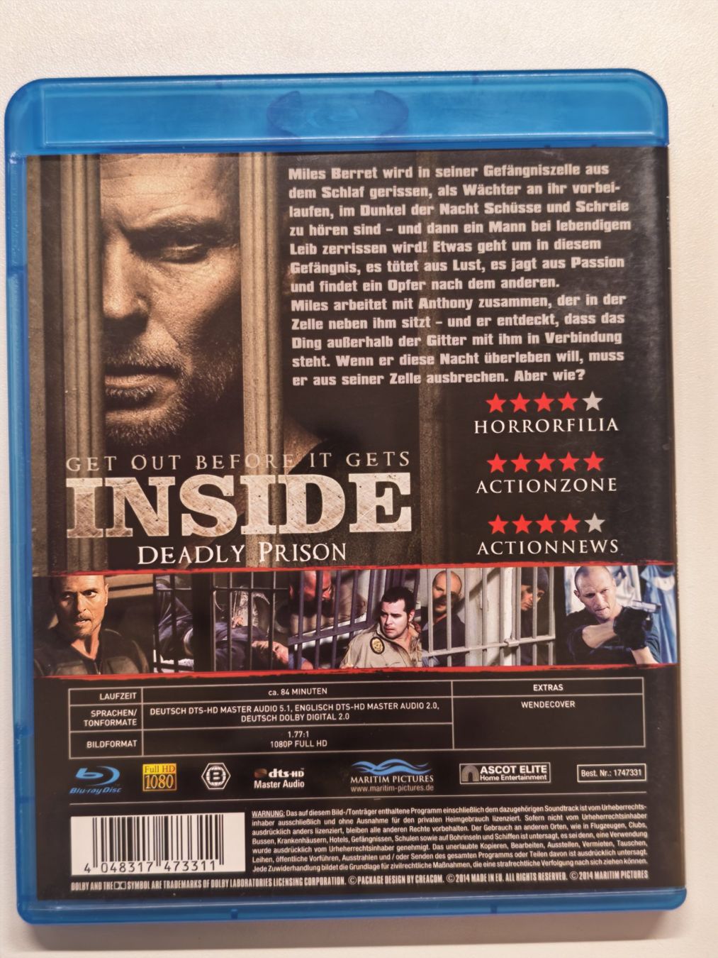 Tutti i DVDs: Inside - Deadly Prison – Usato da Liestal venduto da Kratzilla 2
