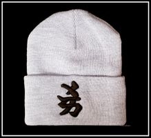 Wintermütze, Beanie mit Motiv - Grau - Nr. C-1233