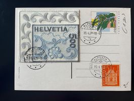 Entier postal (2000) + Nr 998 (NABA2000) + Nr 394 /ʘ 04.26