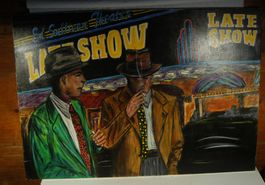 Bild Ed Sullivan Show Oel auf Leinwand