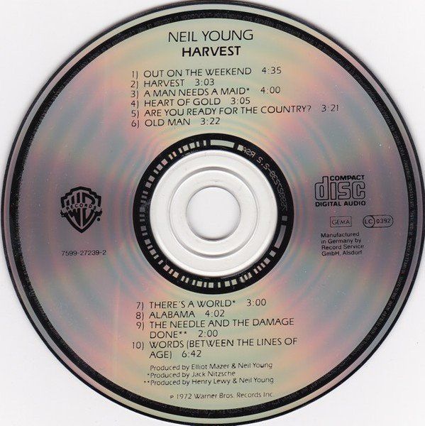 CD: Neil Young - Harvest – Usato da Unterbäch venduto da qlewi 2