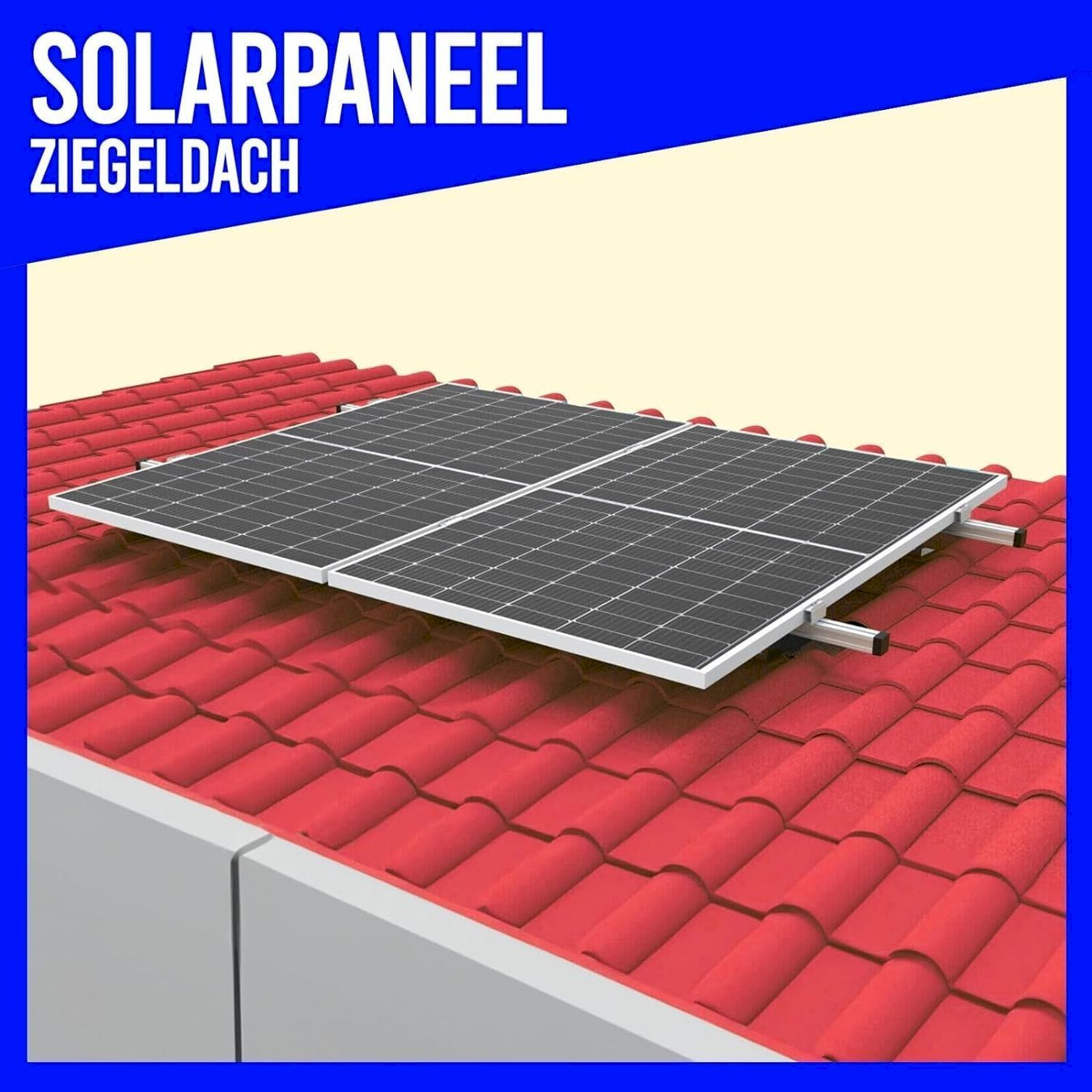 Solargeräte und Solarprodukte: Solarpanel Halterung 2x PV 25-40mm – Neu und originalverpackt aus Bottighofen von zaap 2