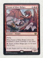 Magic The Gathering Tyrant of Kher Ridges