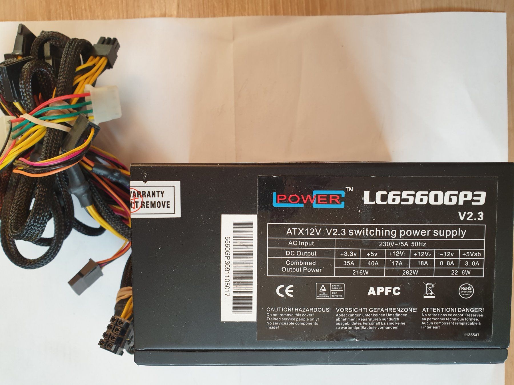 Componenti elettronici: Alimentation PC – Usato da Moudon venduto da Amaroli7