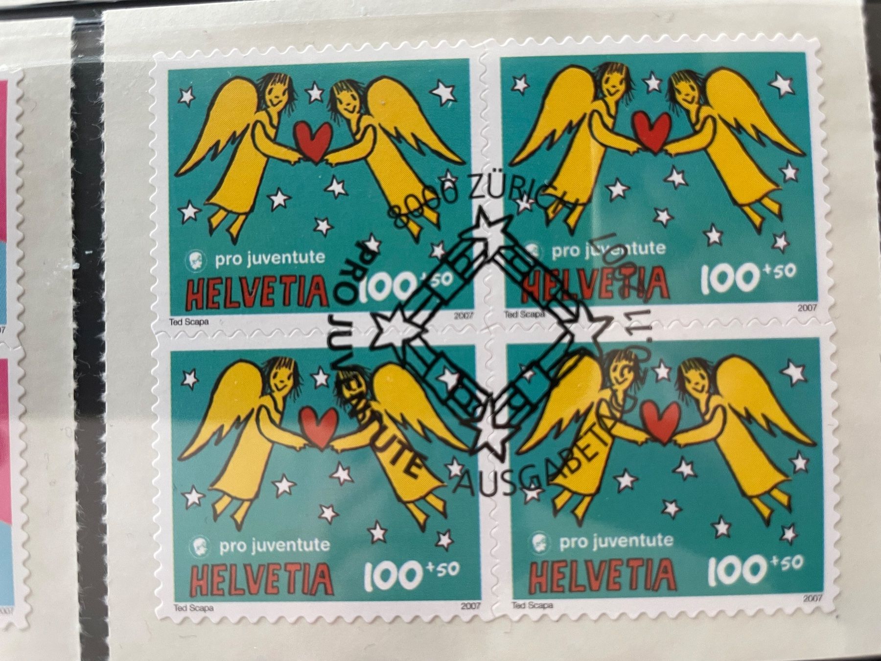 Tutti i francobolli: PJ 2007, 1er jour – Usato da Sonceboz-Sombeval venduto da Comment2 1