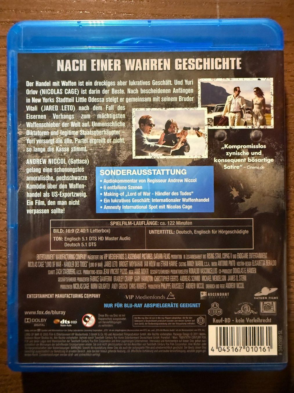 Tutti i DVDs: Lord of War – Usato da Zürich venduto da Blu-ray_ZH 1