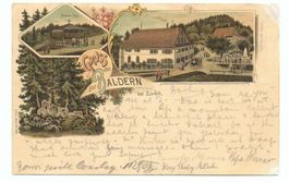 LITHO Gruss von Baldern 1899 ! STALLIKON