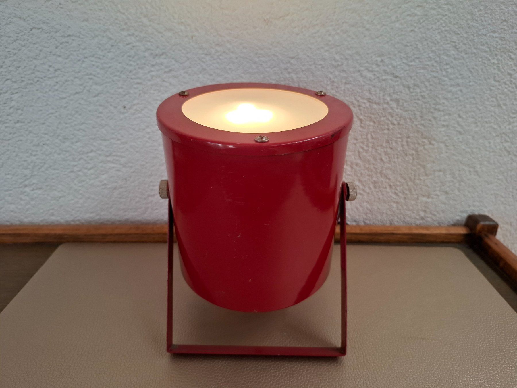 Lampen: Lampe projecteur vintage - rouge vif – Gebraucht aus Meinier von Gattuso22 4