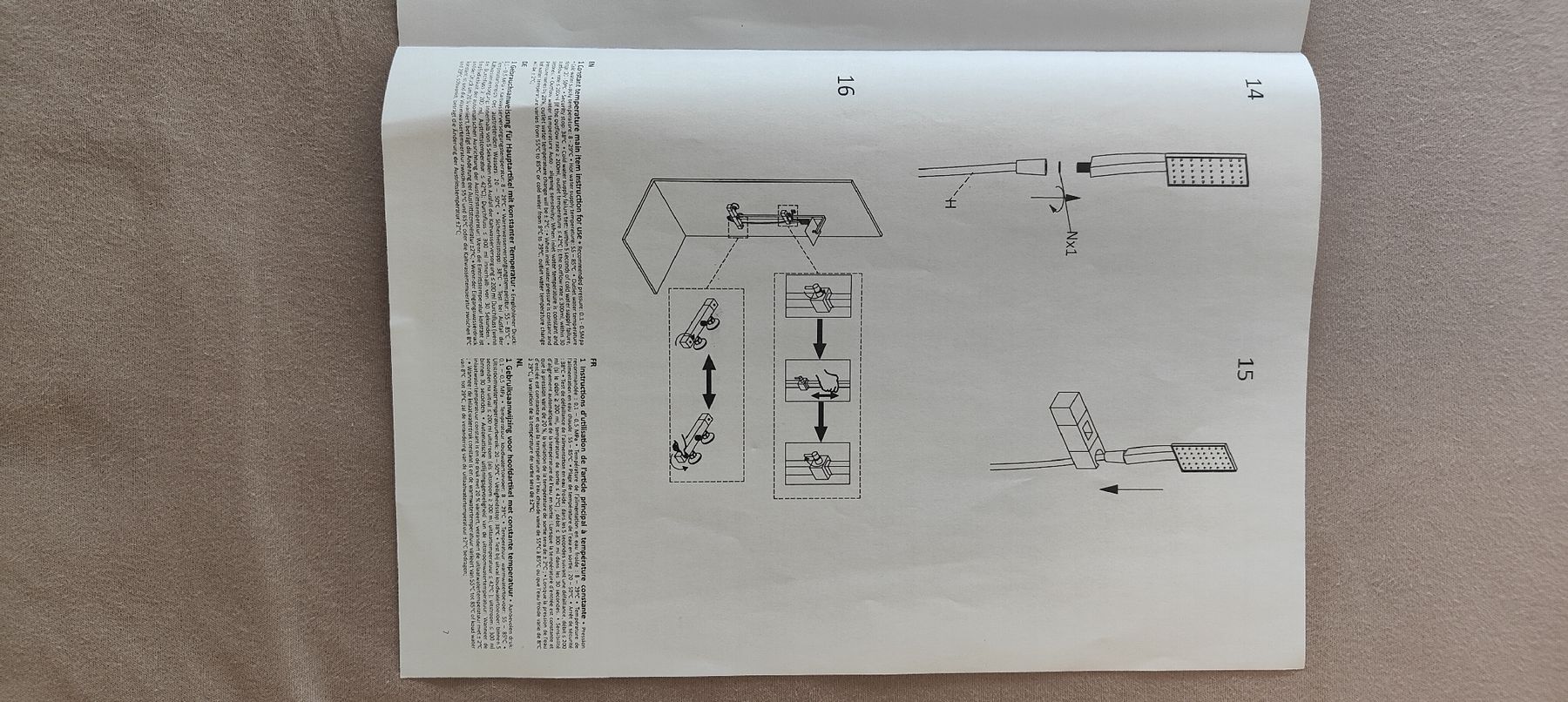Docce: Duschsystem vidaXL Duschset mit Regendusche neu – Nuovo e nell'imballaggio originale da Rüti ZH venduto da tho_6t6l 2