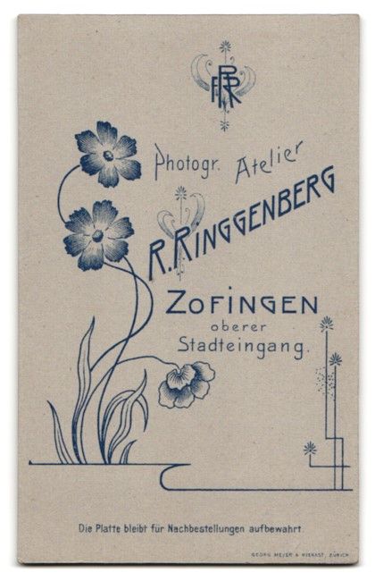 Fotografie & Manifesti: Fotografie R. Ringgenberg, Zofingen, obe – Usato da Berlin venduto da bartko-reher 1