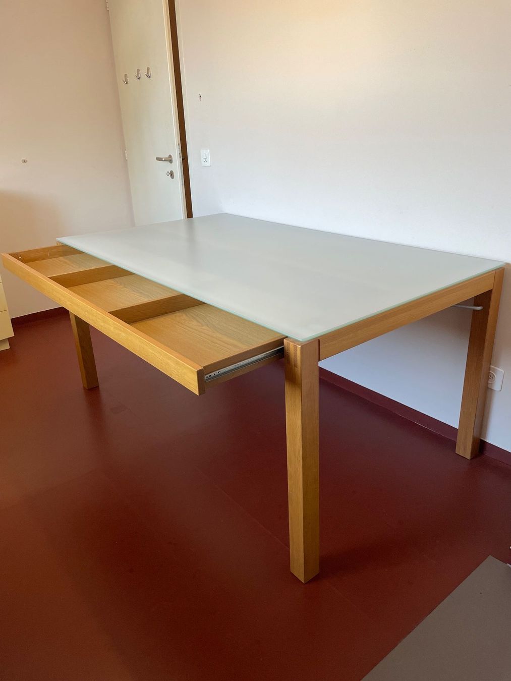 Tische: Esstisch Glas / Holz – Gebraucht aus Niederönz von r.ingold 1