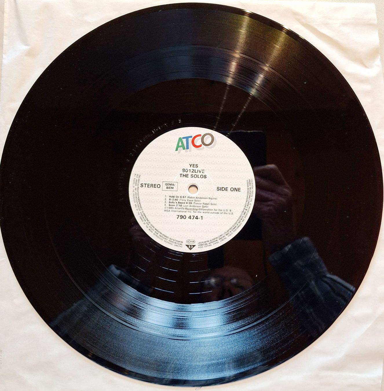 Schallplatten: Yes - 90125 plus Yes 9012 live solos/2 LP's – Neu (gemäss Beschreibung) aus  von  8