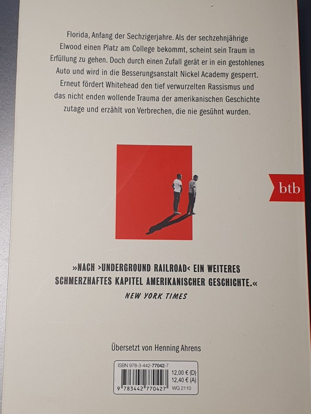 Libri: Die Nickel Boys – Nuovo (secondo la descrizione) da Oberwil BL venduto da Desi_03 1
