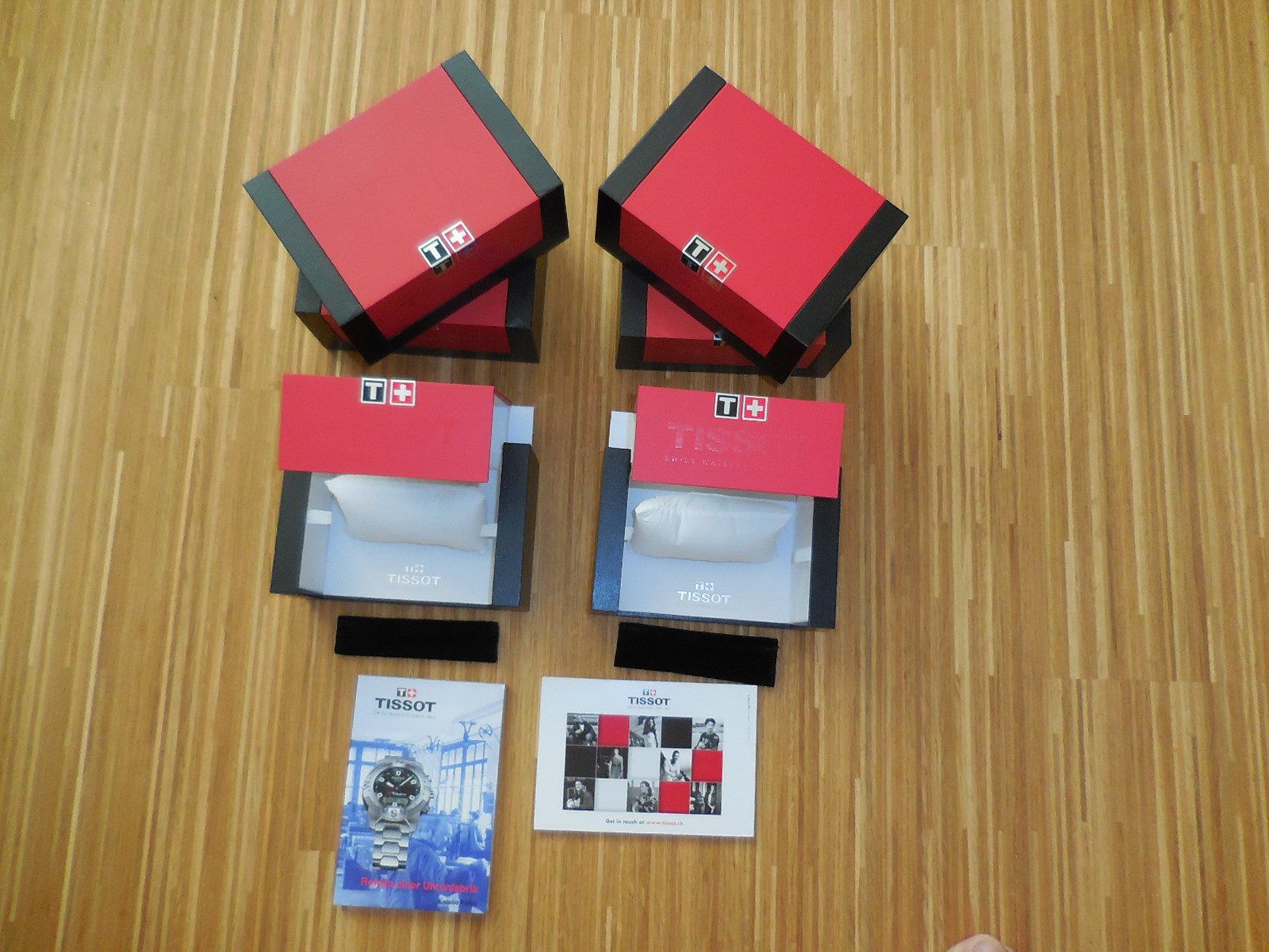 Scatole porta orologi: Uhrenboxen TISSOT – Nuovo (secondo la descrizione) da Waldstatt venduto da 37bernhard79 2