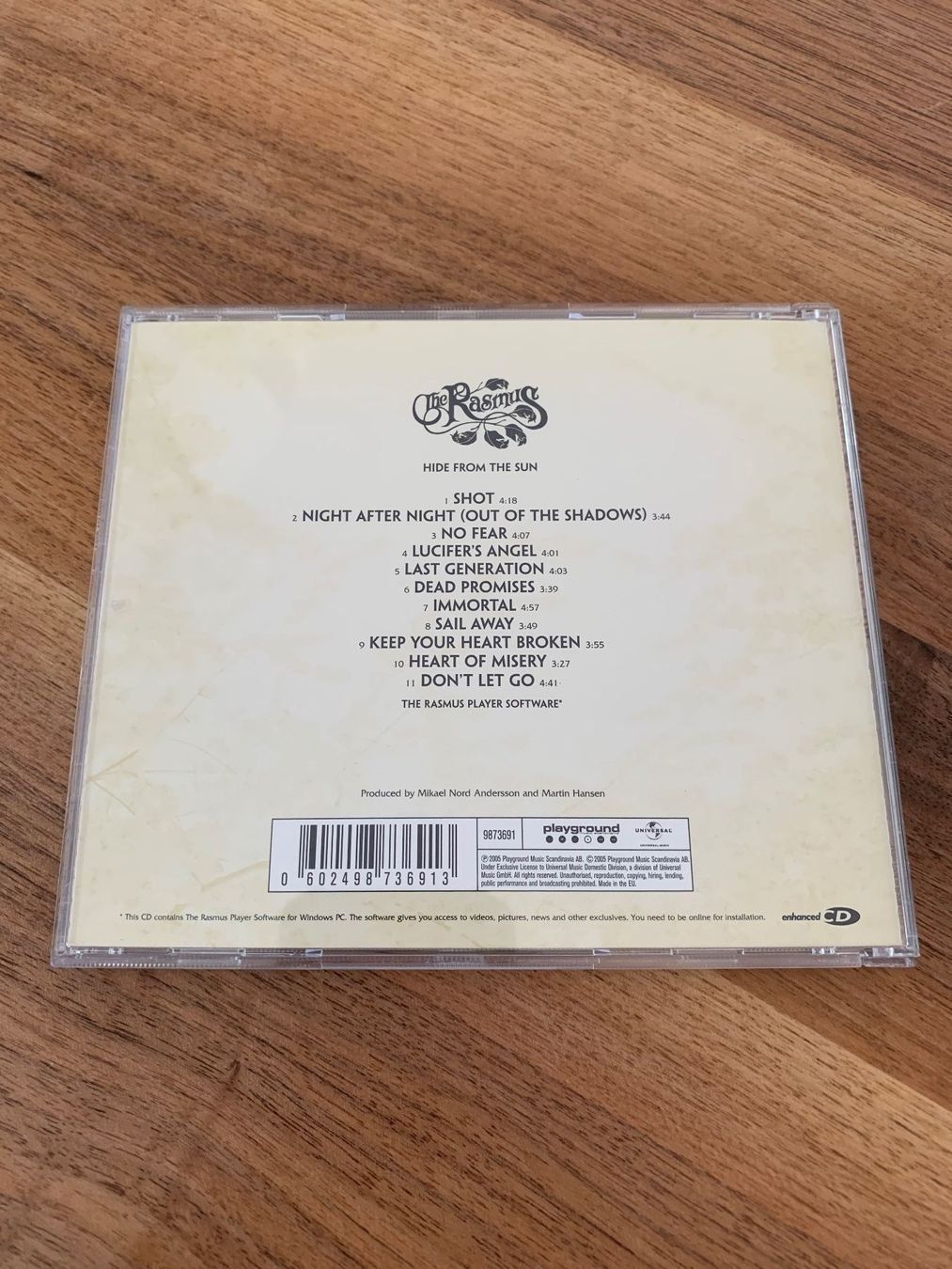 CD: The Rasmus - Hide From The Sun – Usato da Bonstetten venduto da Moeriger 1