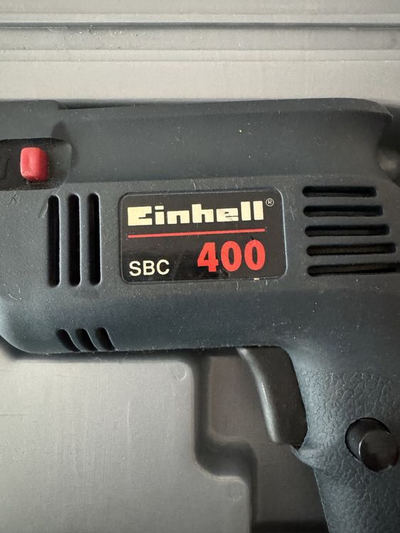 Einhell SBC 400 Schlagbohrmaschine im Koffer mit Bohrer 58 (Gebraucht ...