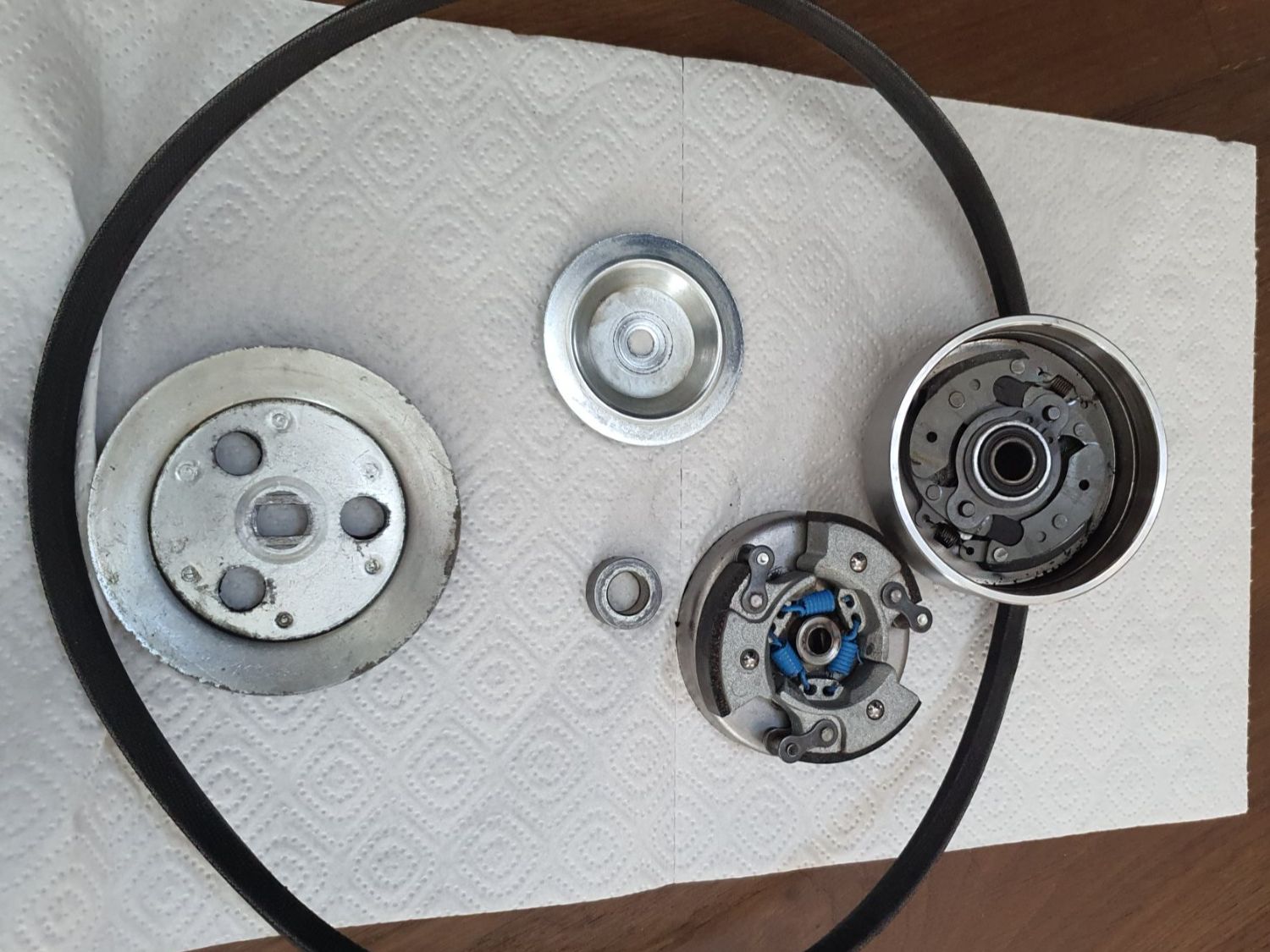 Piaggio Parti ricambio per ciclomotori: Piaggio Ciao Mono Kupplung und Pulley – Usato da Hünikon venduto da lad_rts2 1