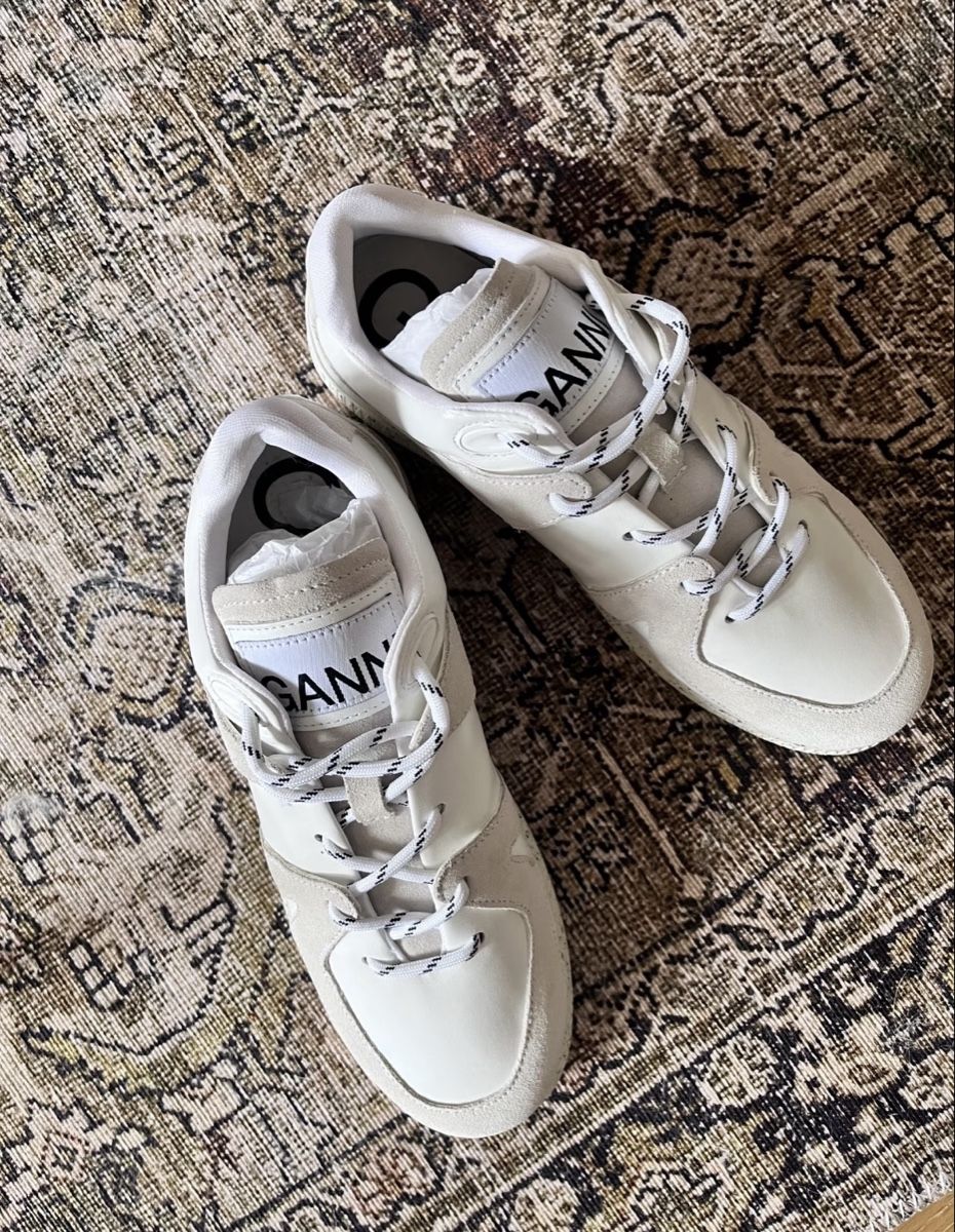 Ganni Scarpe da donna: GANNI Vegan leather trainers – Usato da Zürich venduto da Smartcookies
