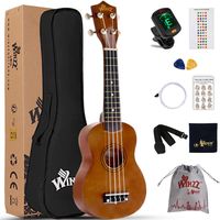 Sopran Ukulele Starter Kit Anfänger Tasche Clip-On Tuner