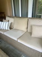 Gartenlounge  Rattangeflecht